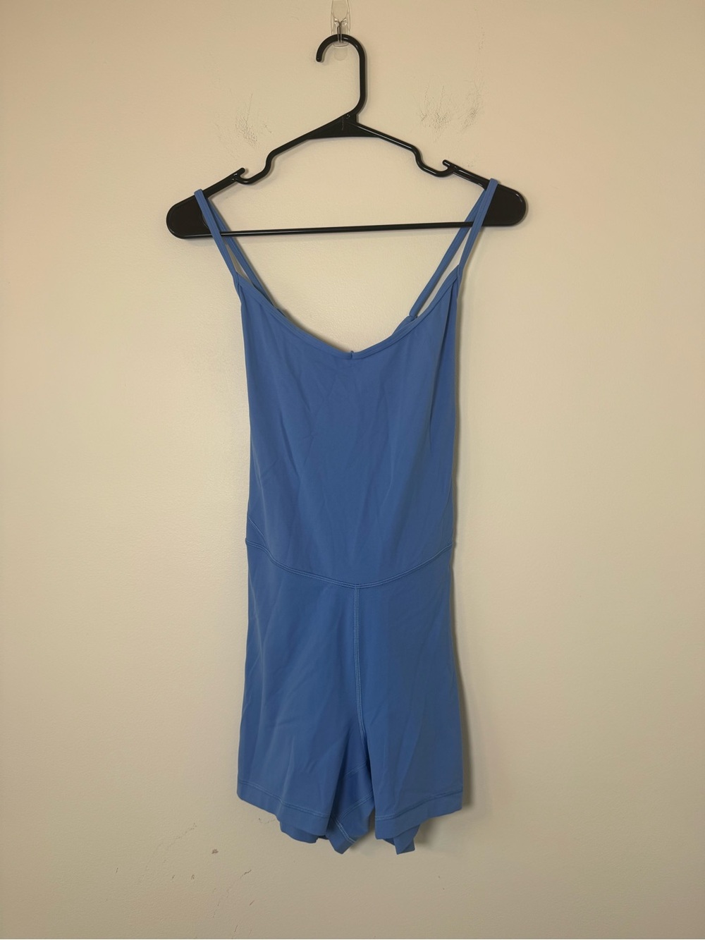 Lululemon Blue Align Bodysuit Romper Shorts One Piece Size 8?